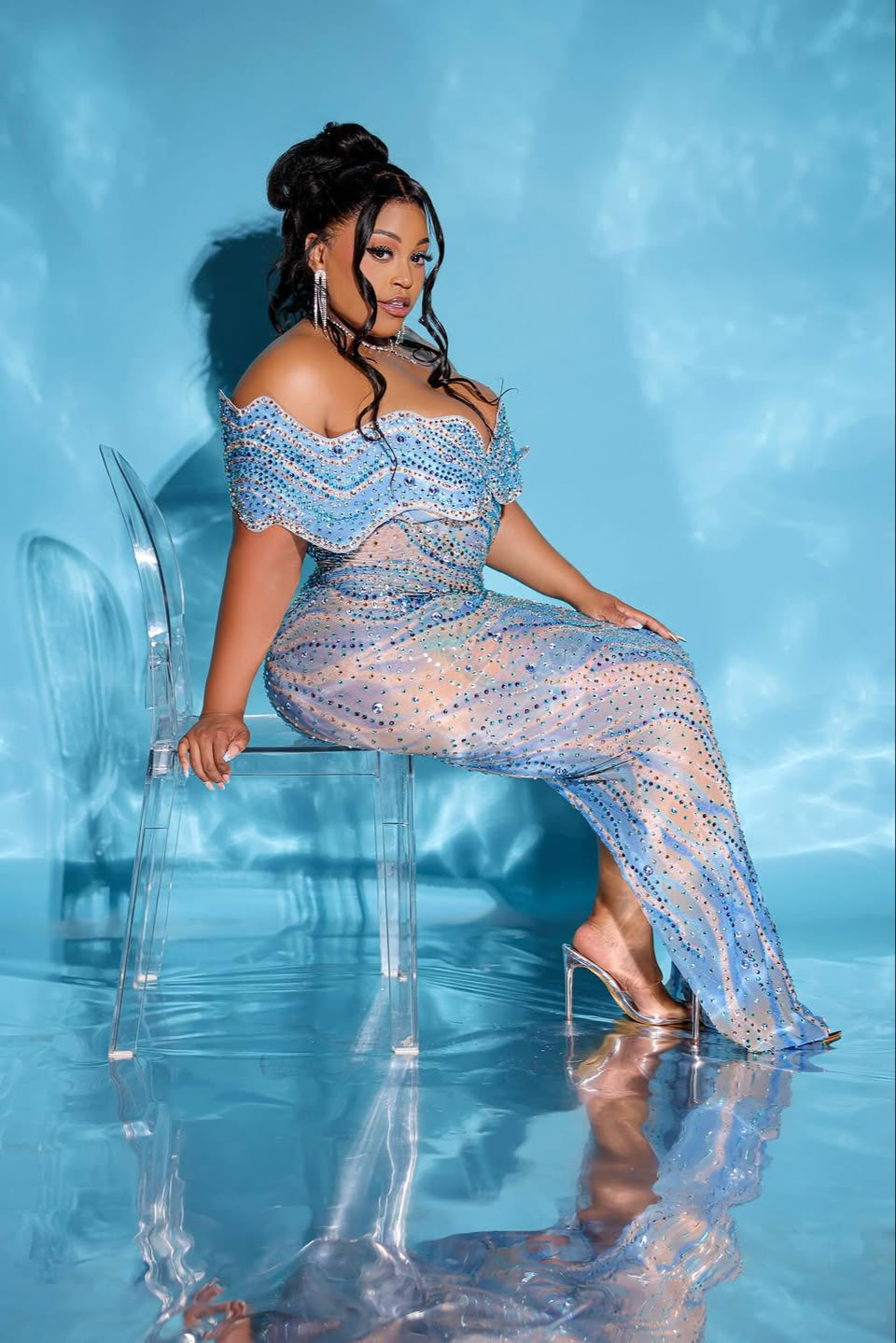 Ocean Empress Dress (Ready to Ship)