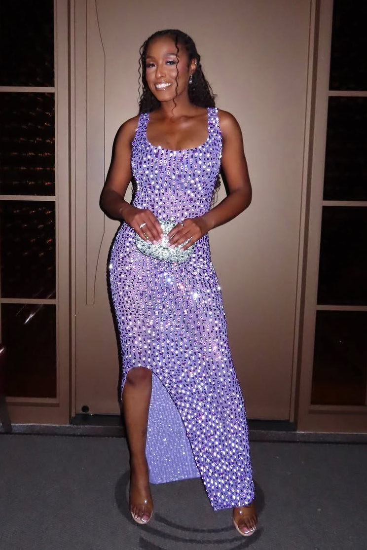 Sade Purple Dress (Ready To Ship)