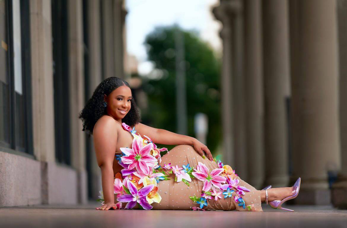 Bliss Flower Maxi Dress (Ready To Ship)