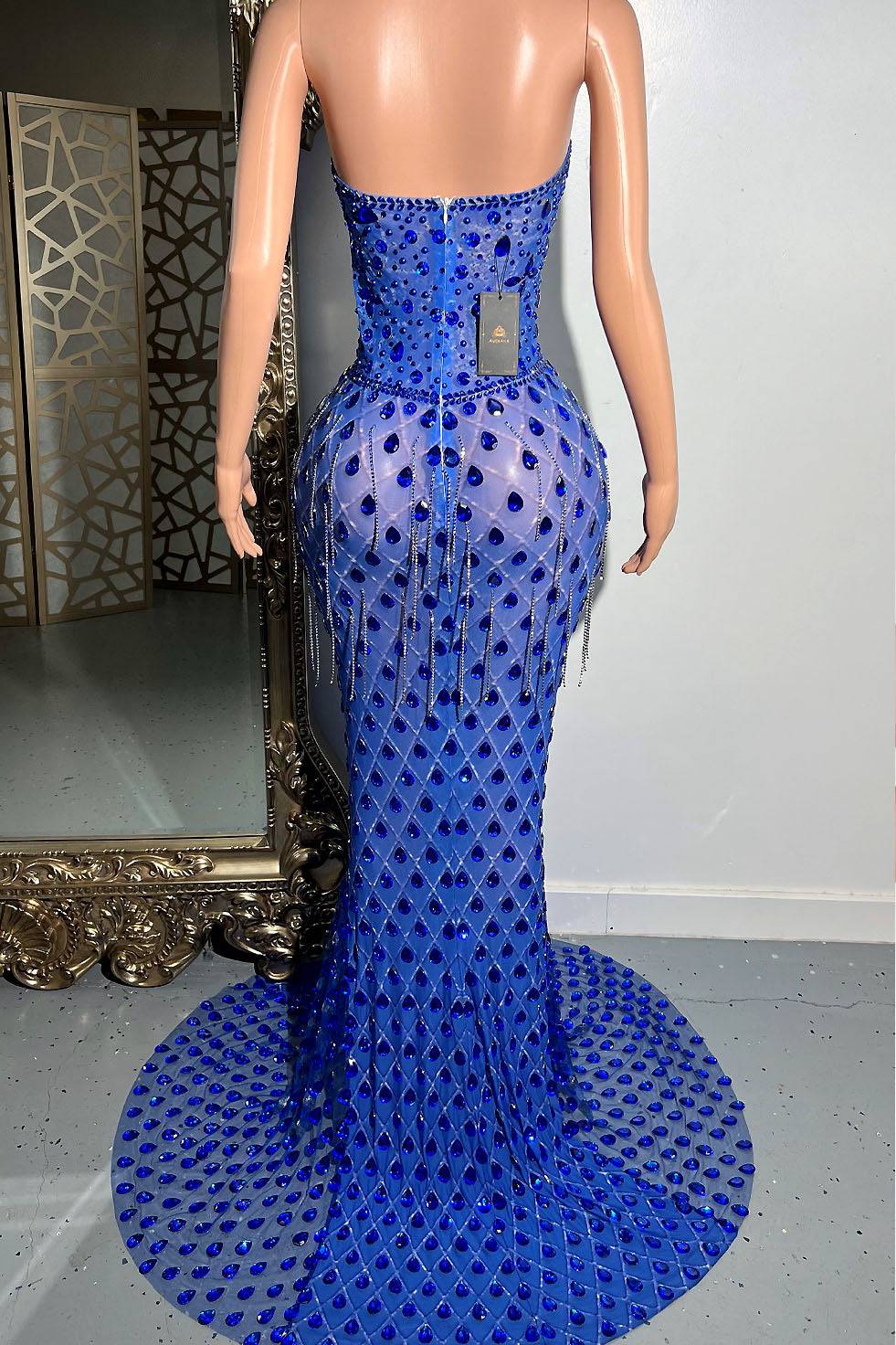 Rory Diamante Tassel Dress (Ready to Ship)