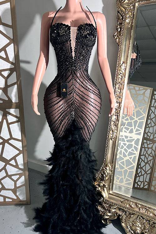 Gaze Feather Dress (Pre-Order)