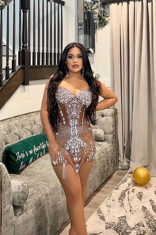 Mistress Strapless Dress (Ready to Ship)