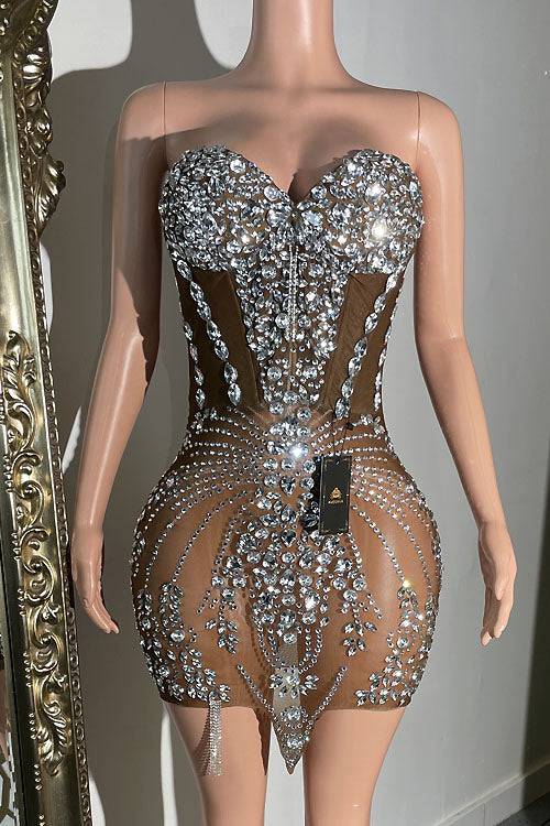 Mistress Strapless Dress (Ready to Ship)