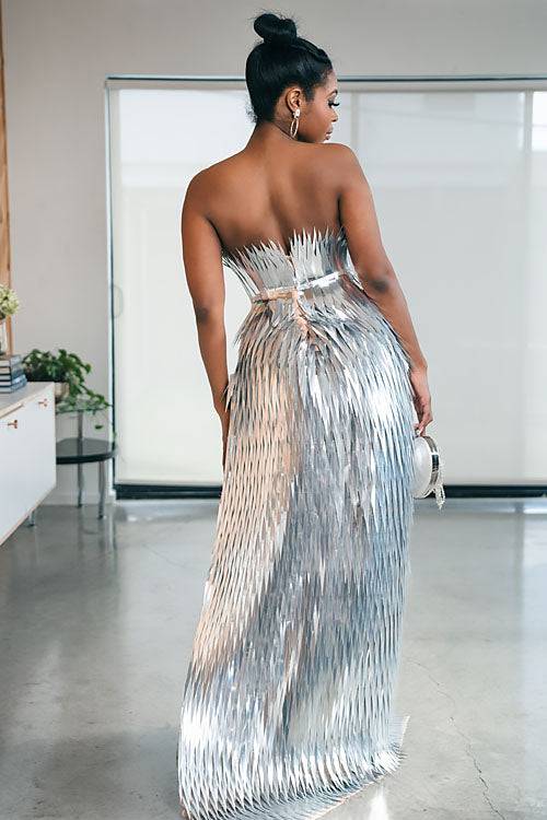 Habibi Side Slit Dress (Ready To Ship)