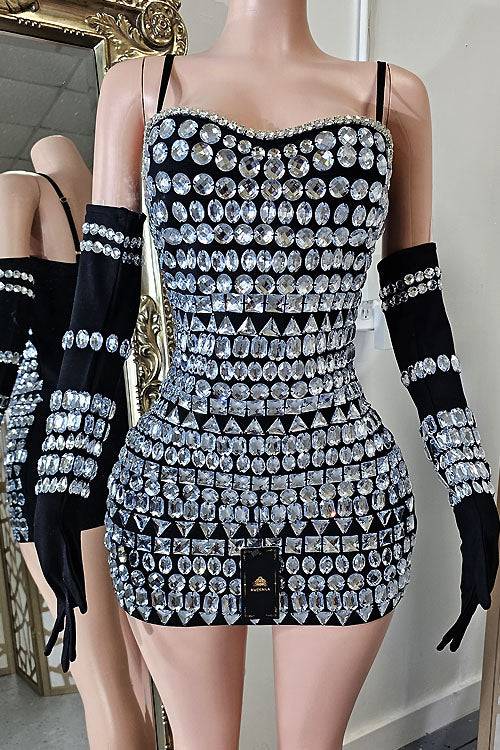 Diane Diamante Dress (Pre-Order)
