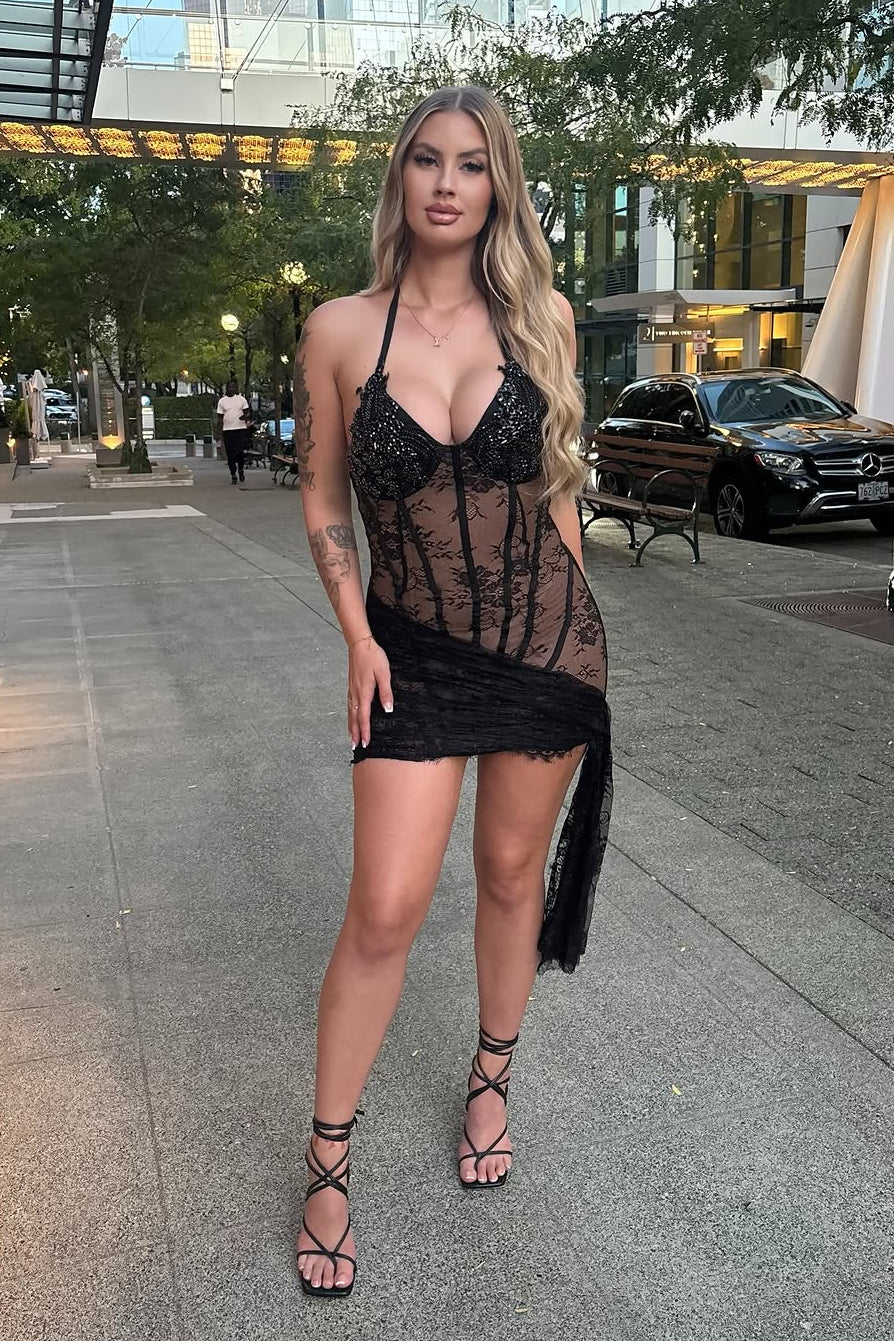 Tia Diamante Dress (Ready to Ship)