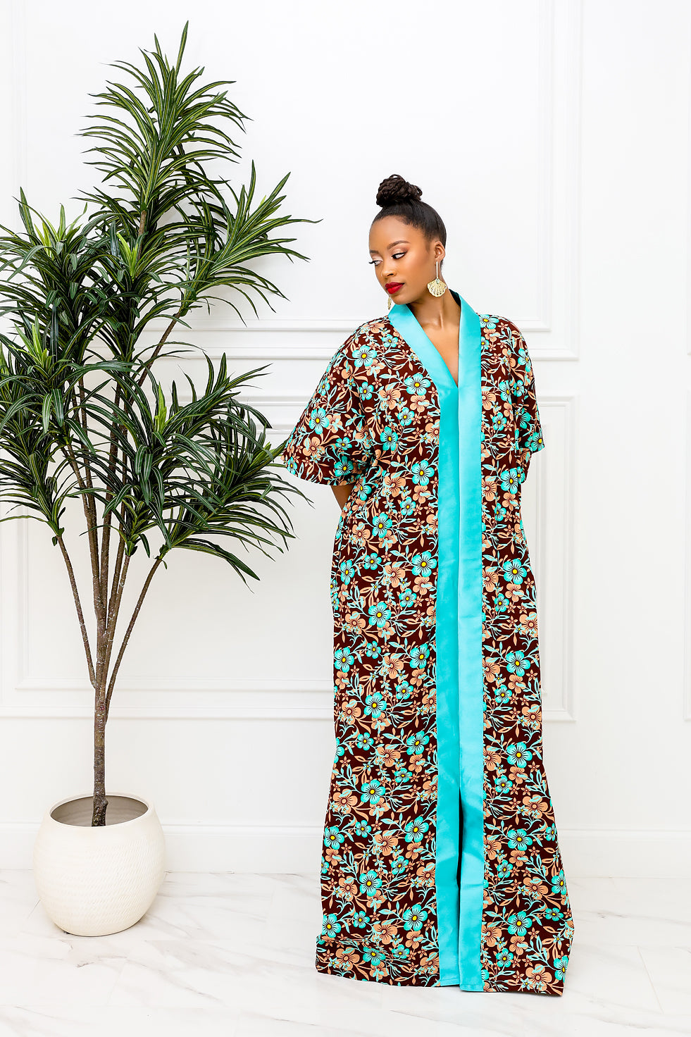Queen’s Comfort Ankara Dress(Ready To Ship)
