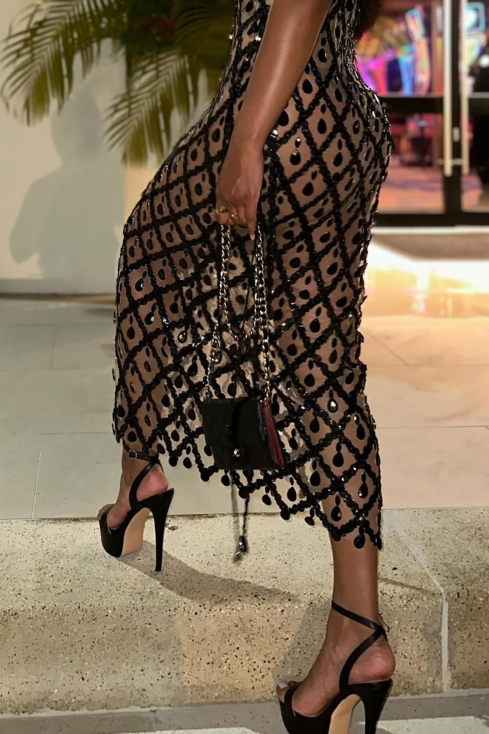 Aoki Black Maxi Dress (Ready To Ship)