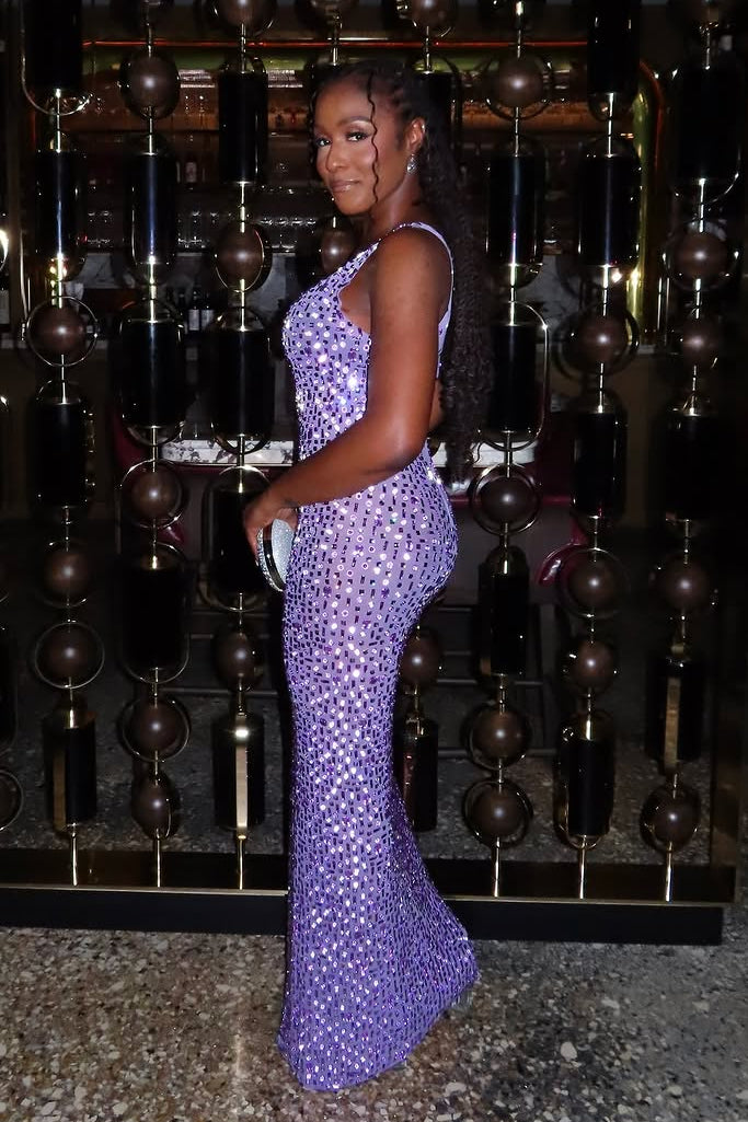 Sade Purple Dress (Ready To Ship)