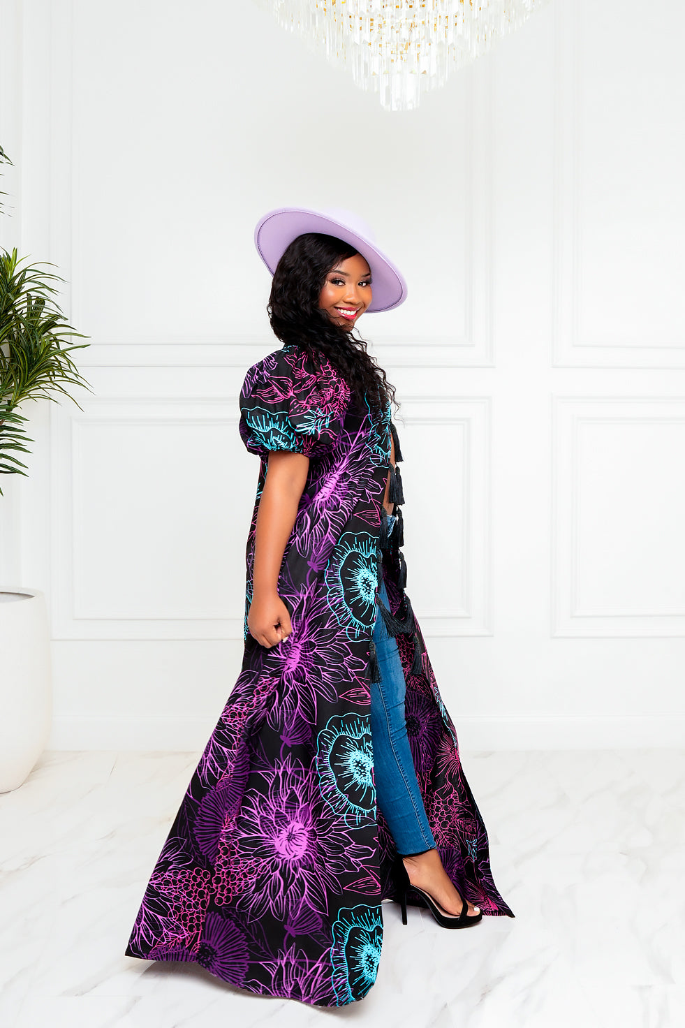 Kia Ankara Kimono (Ready To Ship)