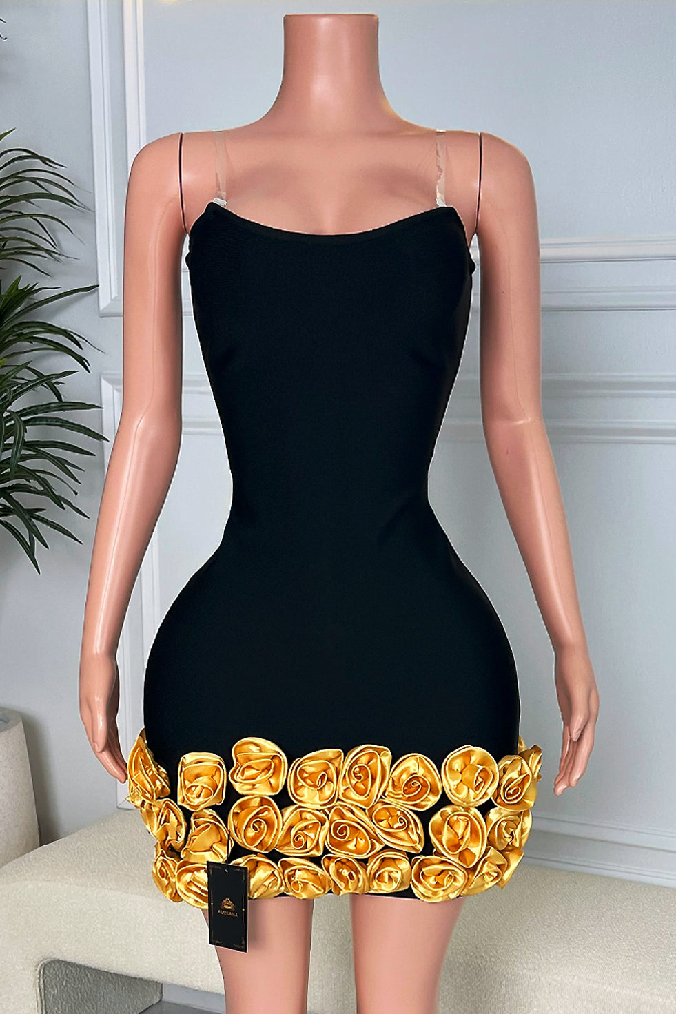 Honey Bloom Bandage Dress (Pre-Order)