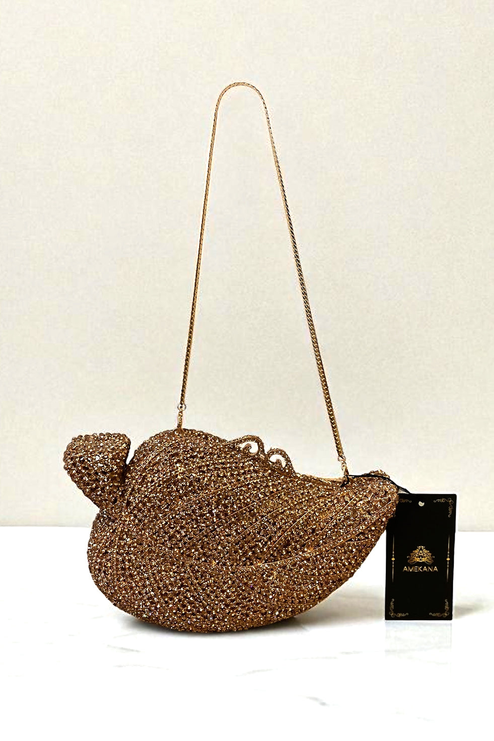 Golden Leaf Clutch (Ready To Ship)