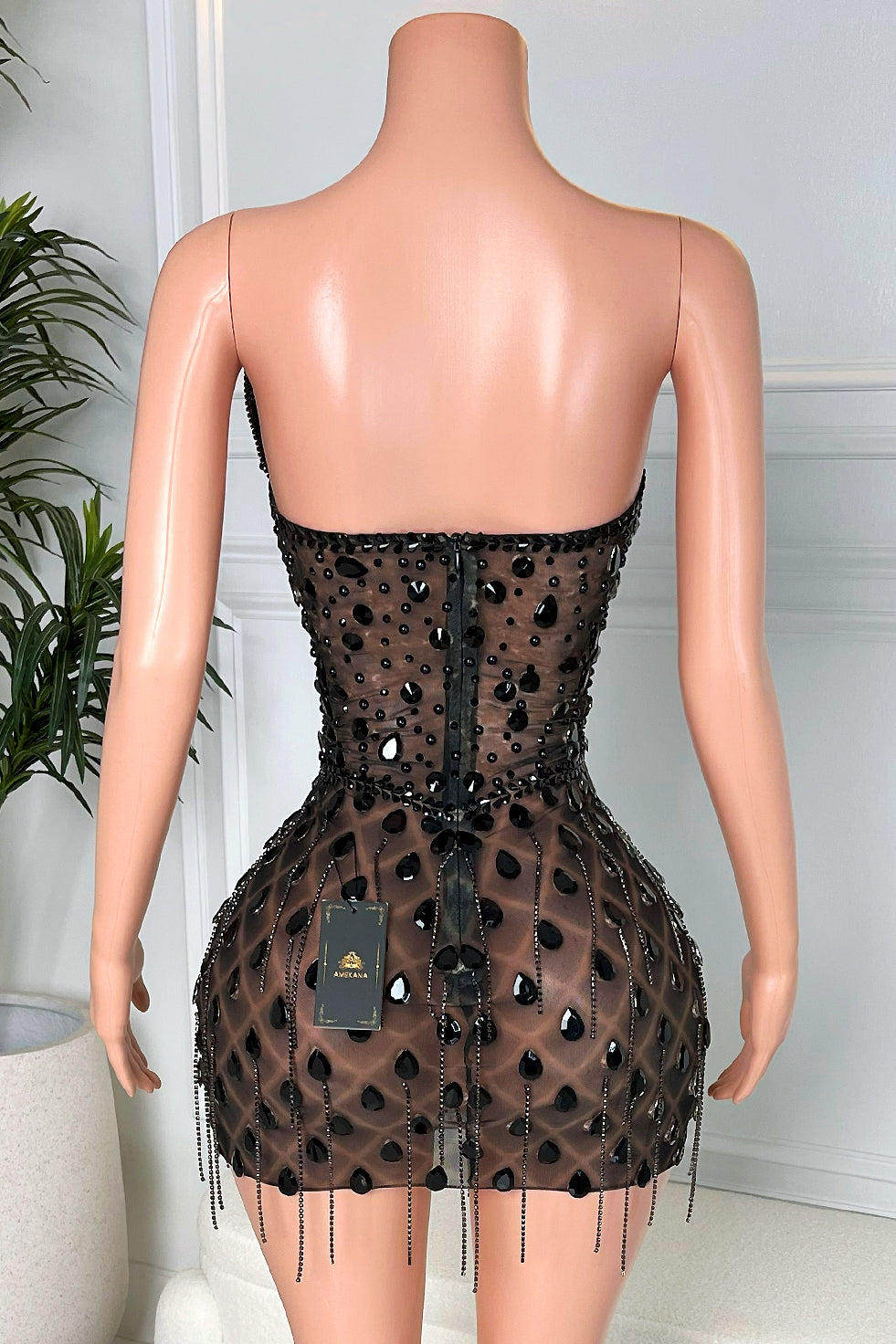 Rory Black Mini Dress (Ready To Ship)