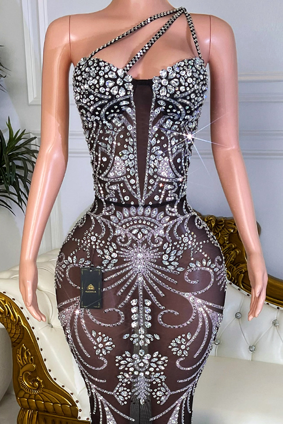 Attitude Black Dress (Ready To Ship)