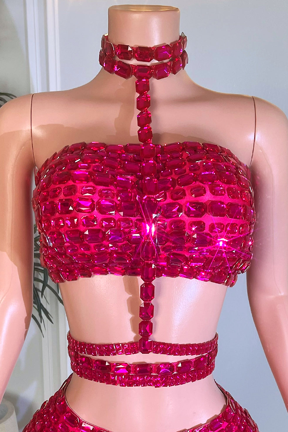Belle Hot Pink Set (Ready To Ship)
