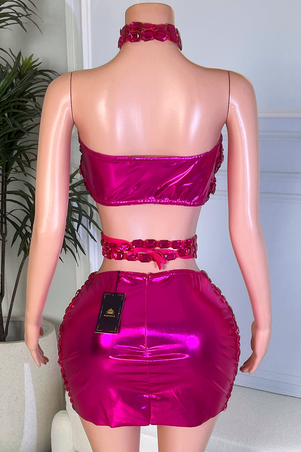 Belle Hot Pink Set (Ready To Ship)