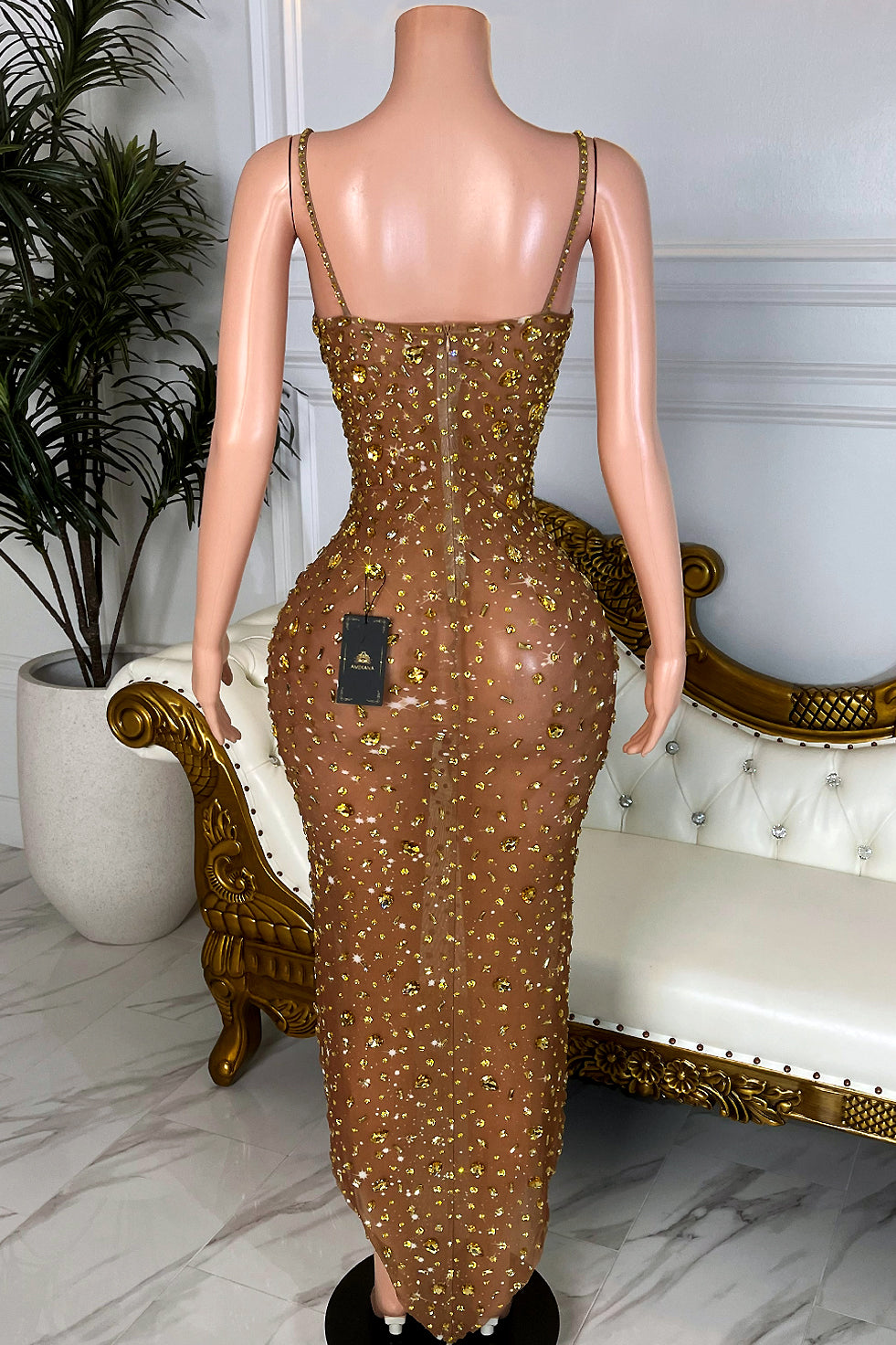 Gilded Curves Dress (Pre-Order)
