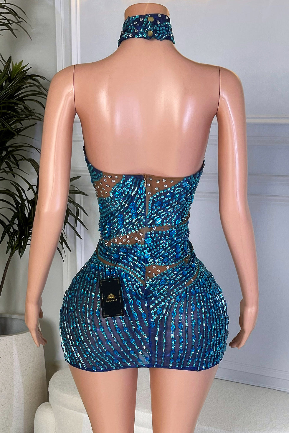 Hot Pursuit Blue Dress(Pre-Order)