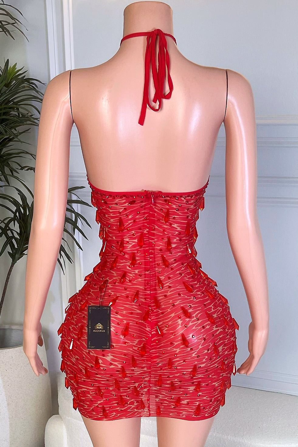 Dangerous Desire Red Dress (Pre-Order)
