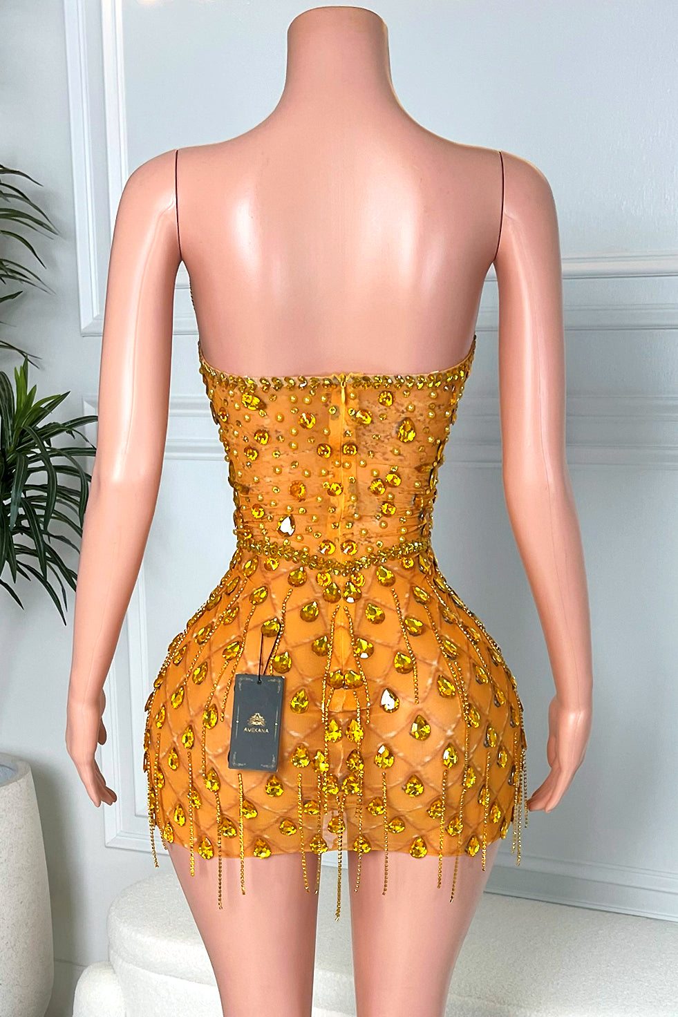 Rory Gold Mini Dress (Ready To Ship)