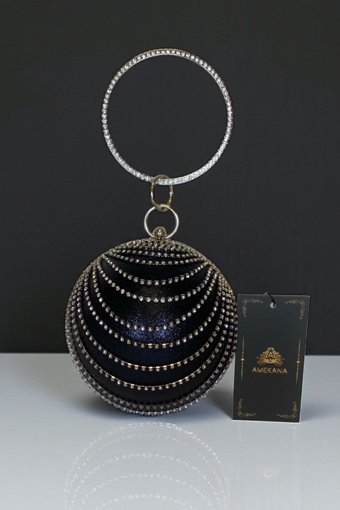 Globe Clutch (Ready to Ship)