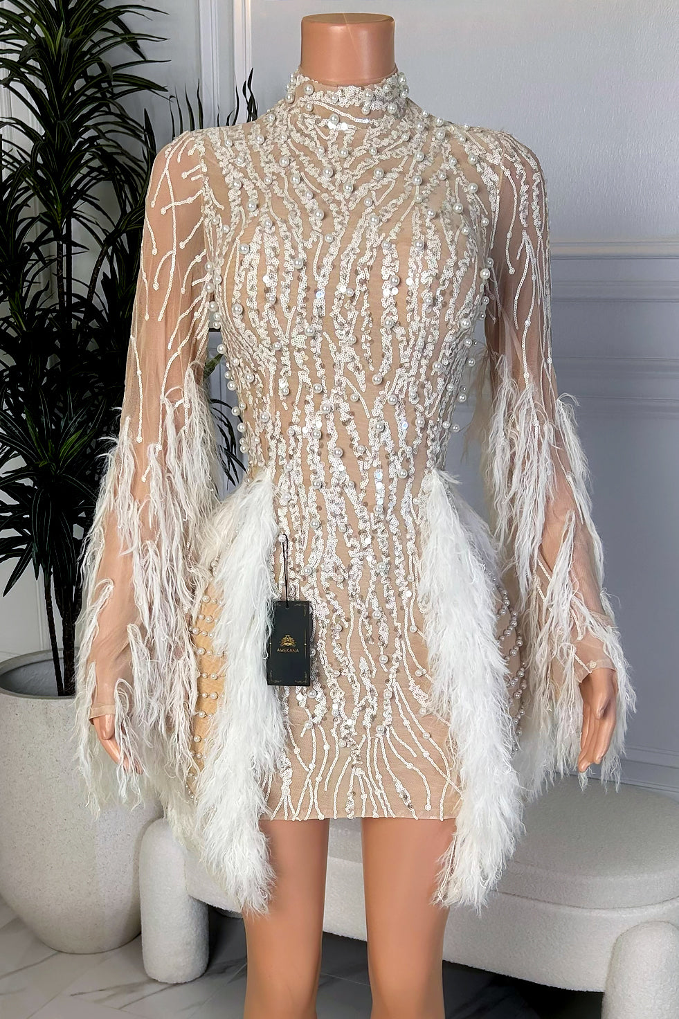 Nara White Dress (Ready To Ship)