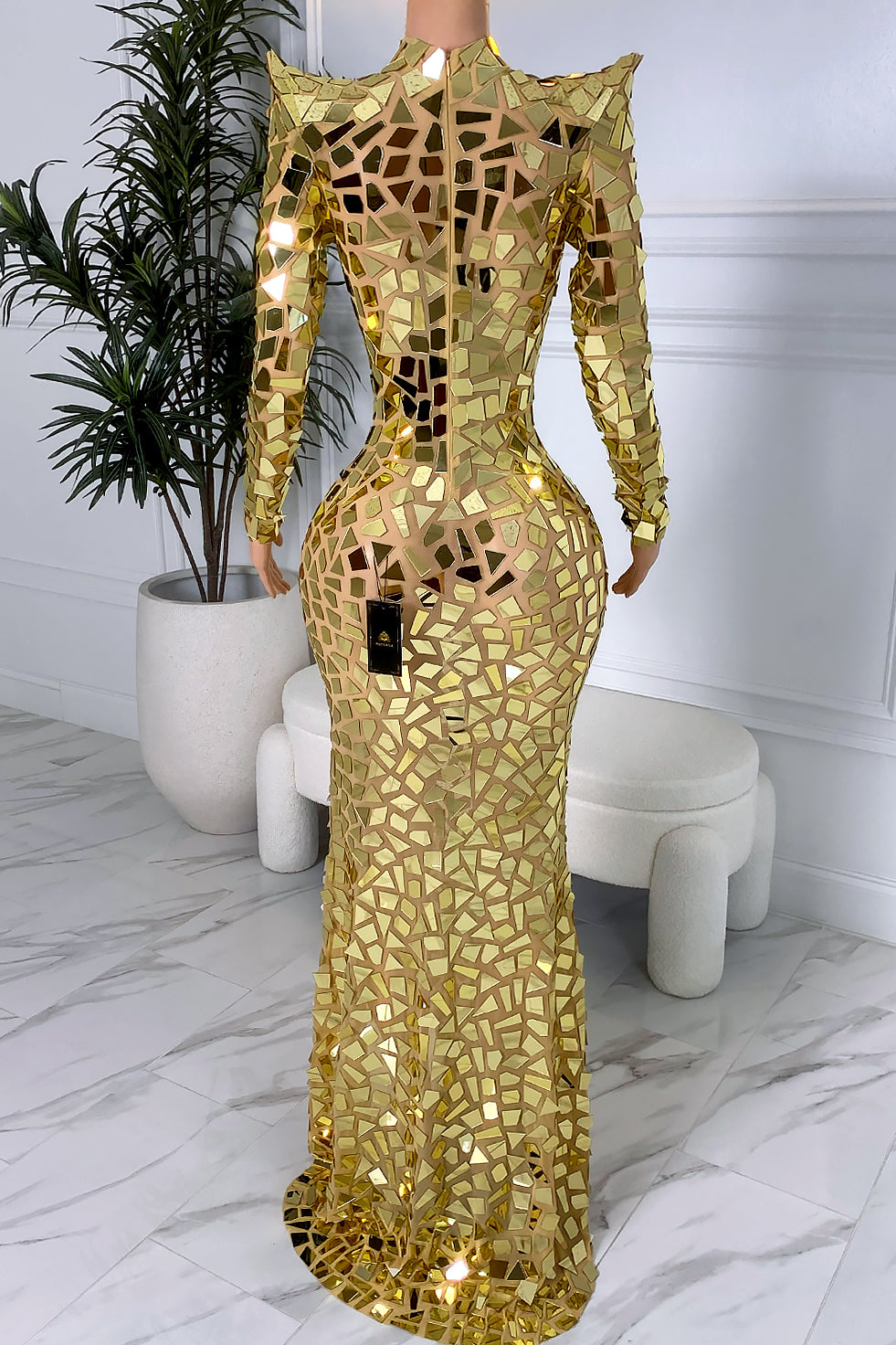 Zola Mirror Dress (Ready To Ship)