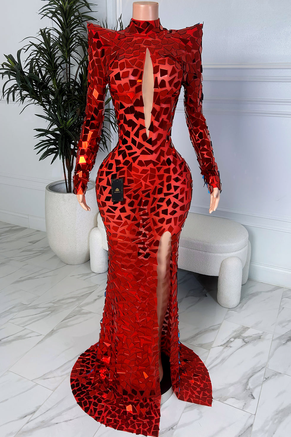 Zola Red Mirror Dress (Pre-Order)