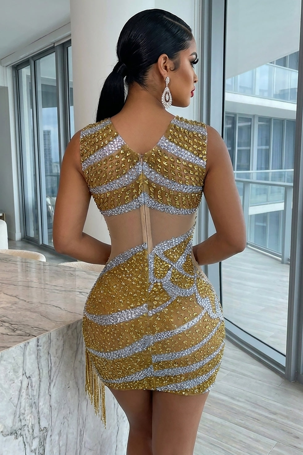 Flutter Mini Dress (Pre-Order)