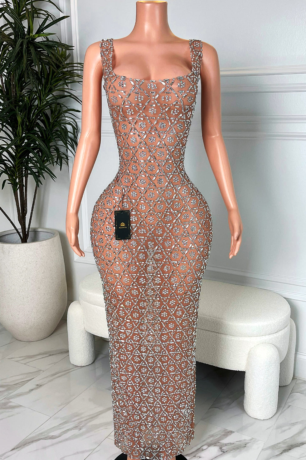 Amarli Diamante Dress (Pre-Order)
