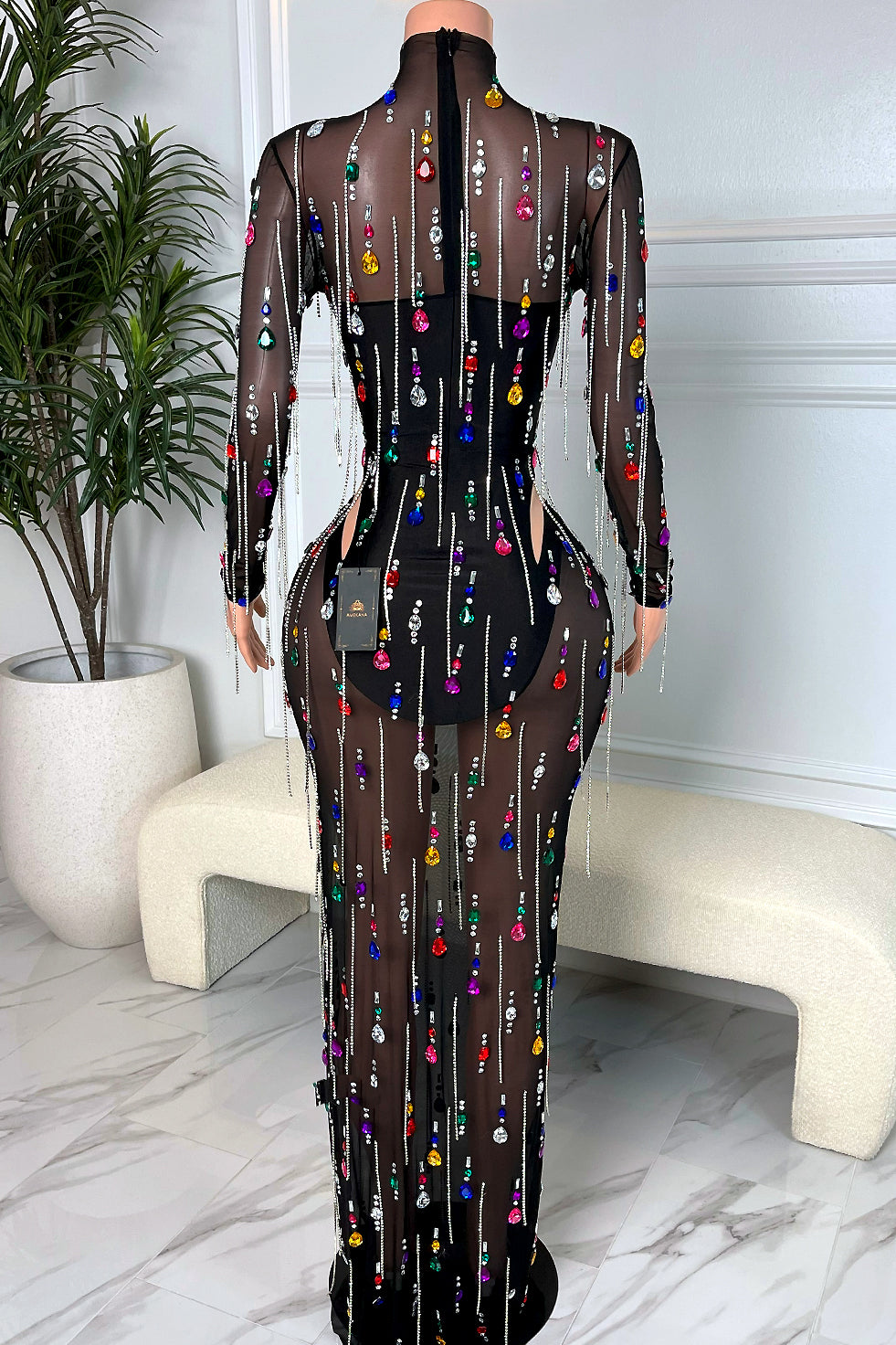 Fumi Tassel Dress (Ready To Ship)