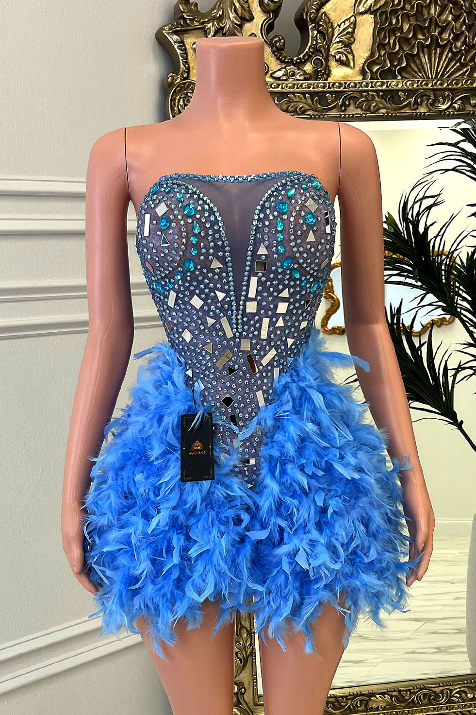 Limor Feather Dress (Pre-Order)