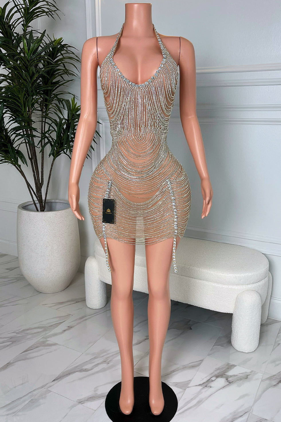 Carlotta Silver Dress (Pre-Order)