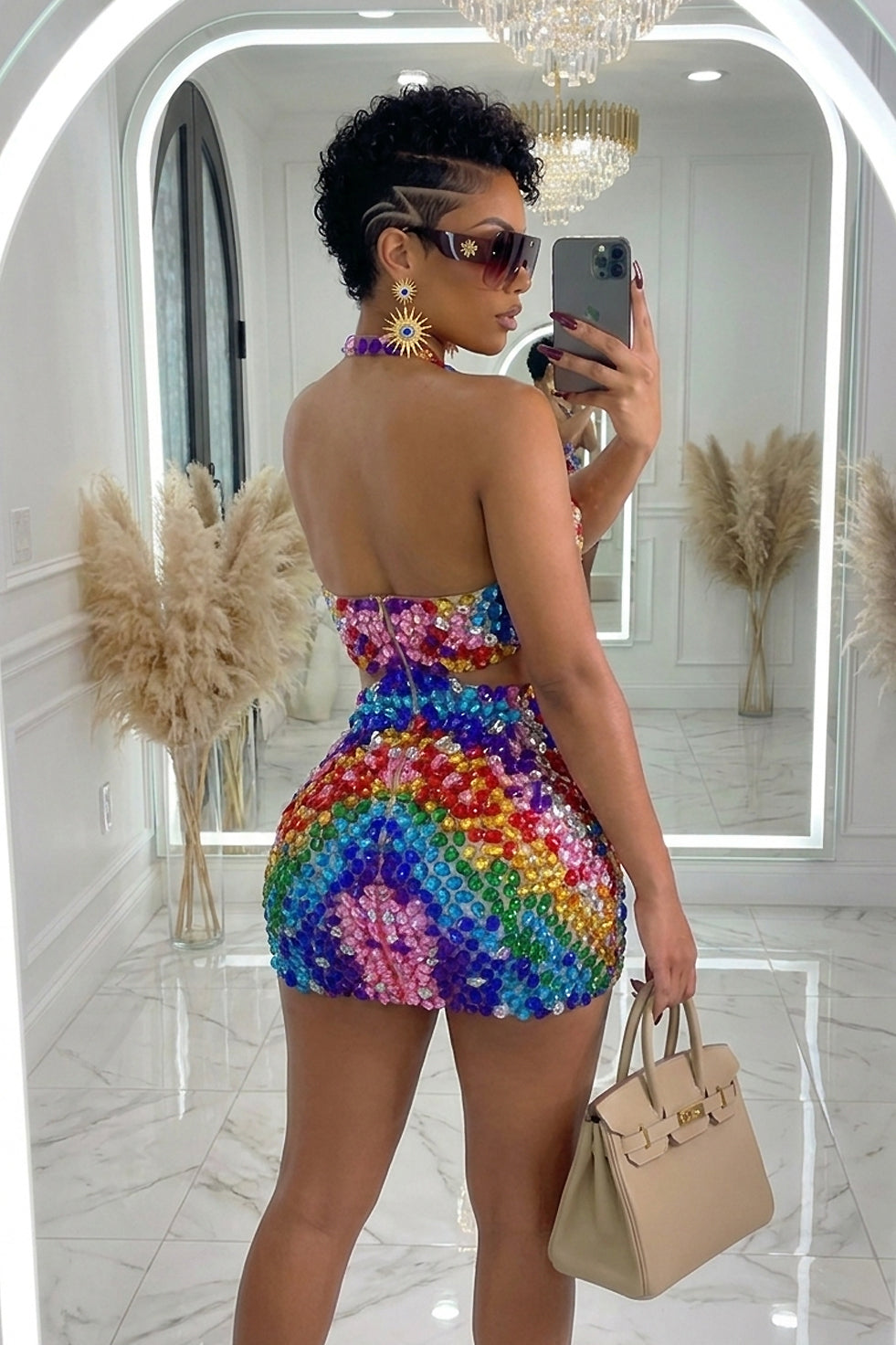 Chroma Mini Dress (Ready to Ship)