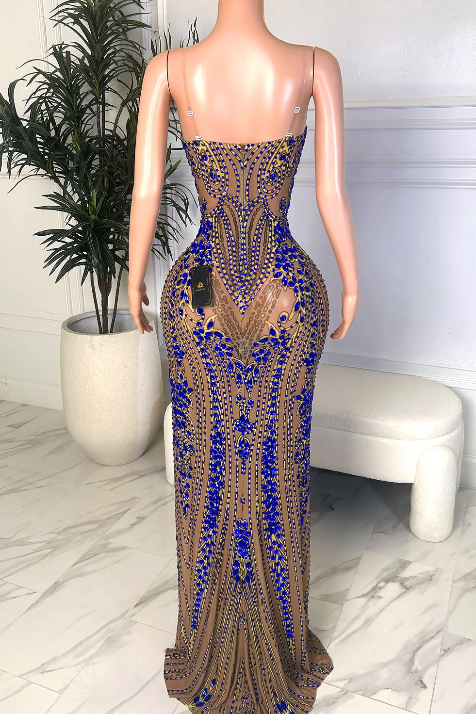 Jordyn Blue Maxi Dress (Pre-Order)