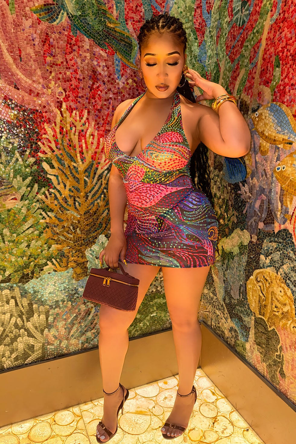 Pure Fortune Mini Dress (Pre-Order)