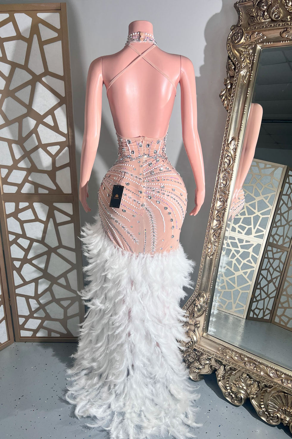 Bennu Feather Dress (Pre-Order)
