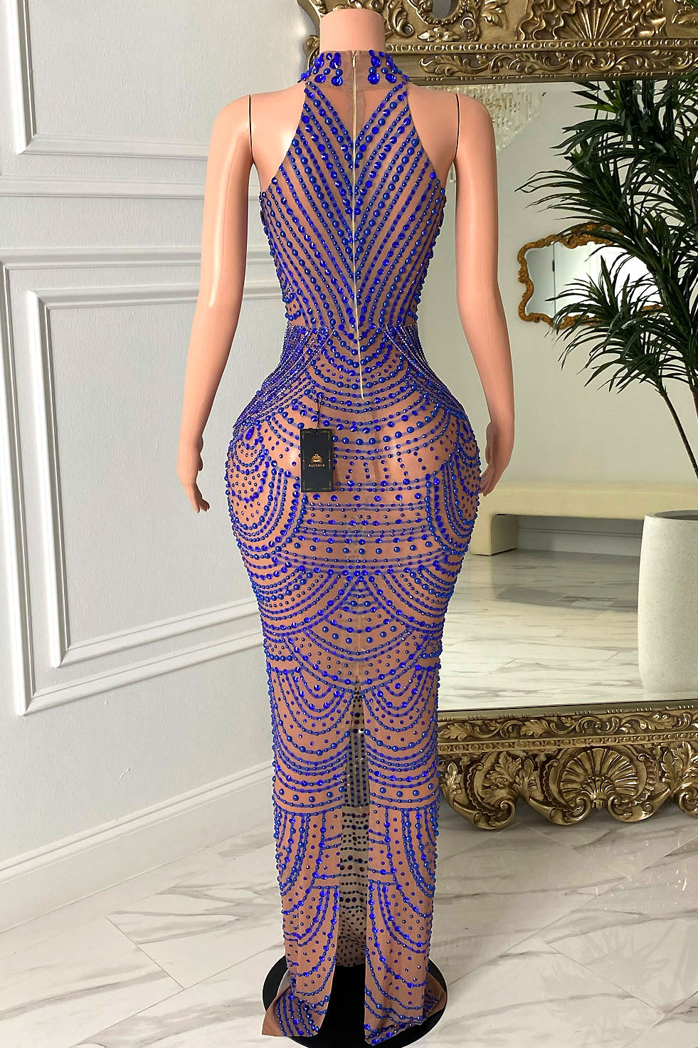 So Mysterious Blue Dress (Ready To Ship)