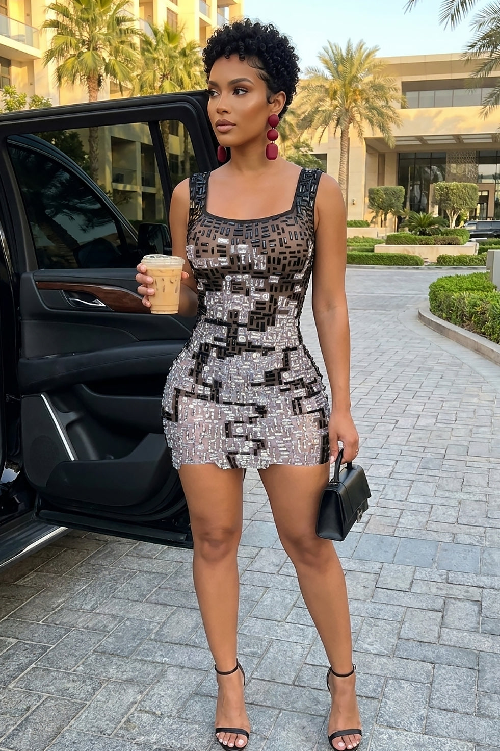 Selena Black Dress (Pre-Order)