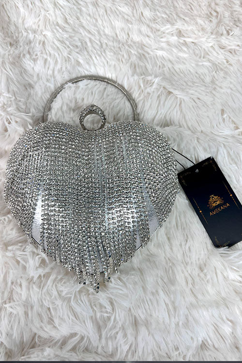 Dazzle Tassel Clutch (Ready To Ship)