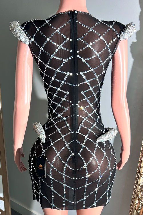 Lilianne Snake Dress (Ready To Ship)