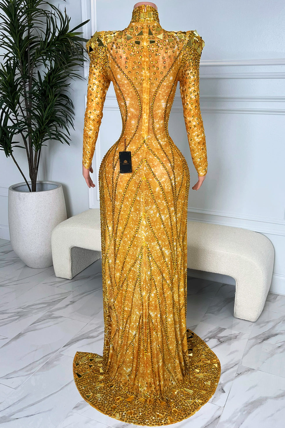 Della Gold Dress (Pre-Order)