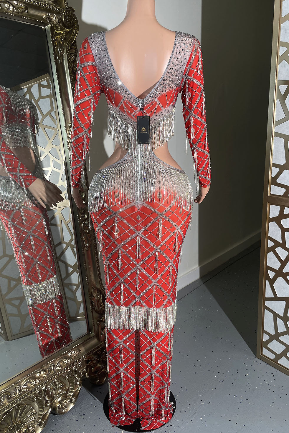 Cheri Diamante Dress(Ready To Ship) - amekana.mom