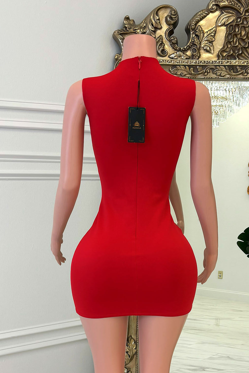 Dendera Red Dress (Ready to Ship)