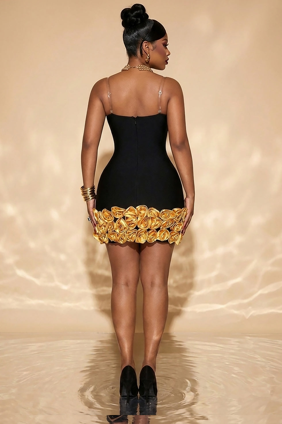 Honey Bloom Bandage Dress (Pre-Order)