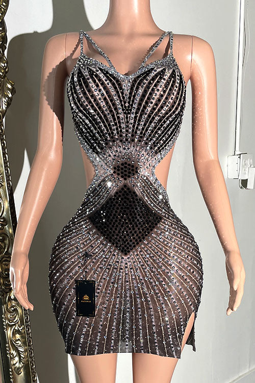 June Diamante Dress - amekana.mom