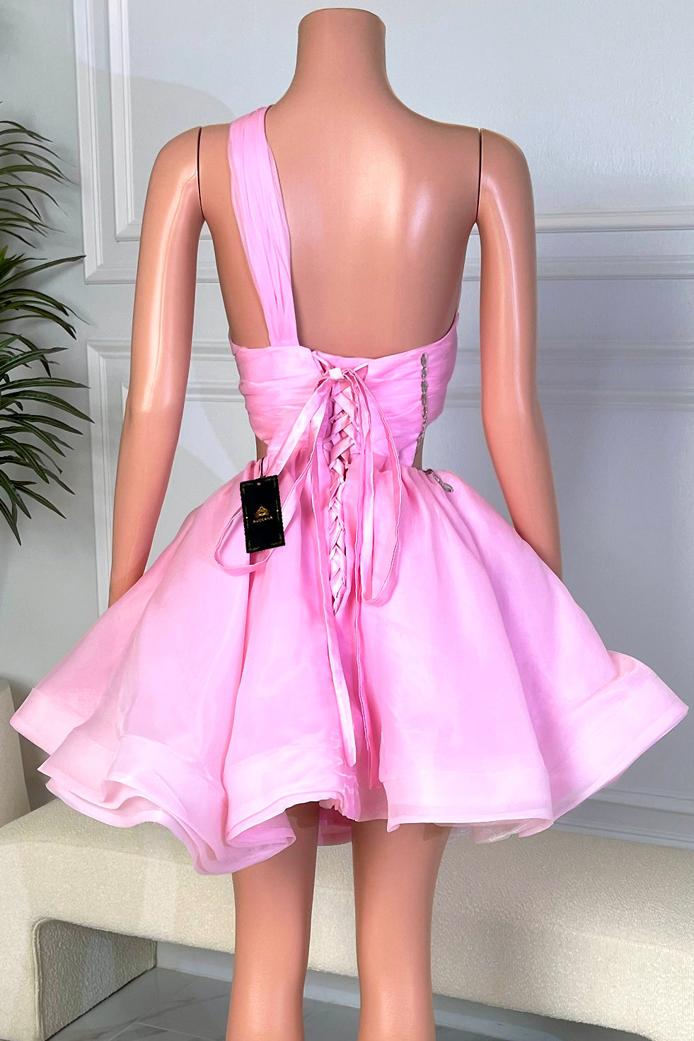 Pink Whirl Dress (Ready To Ship)