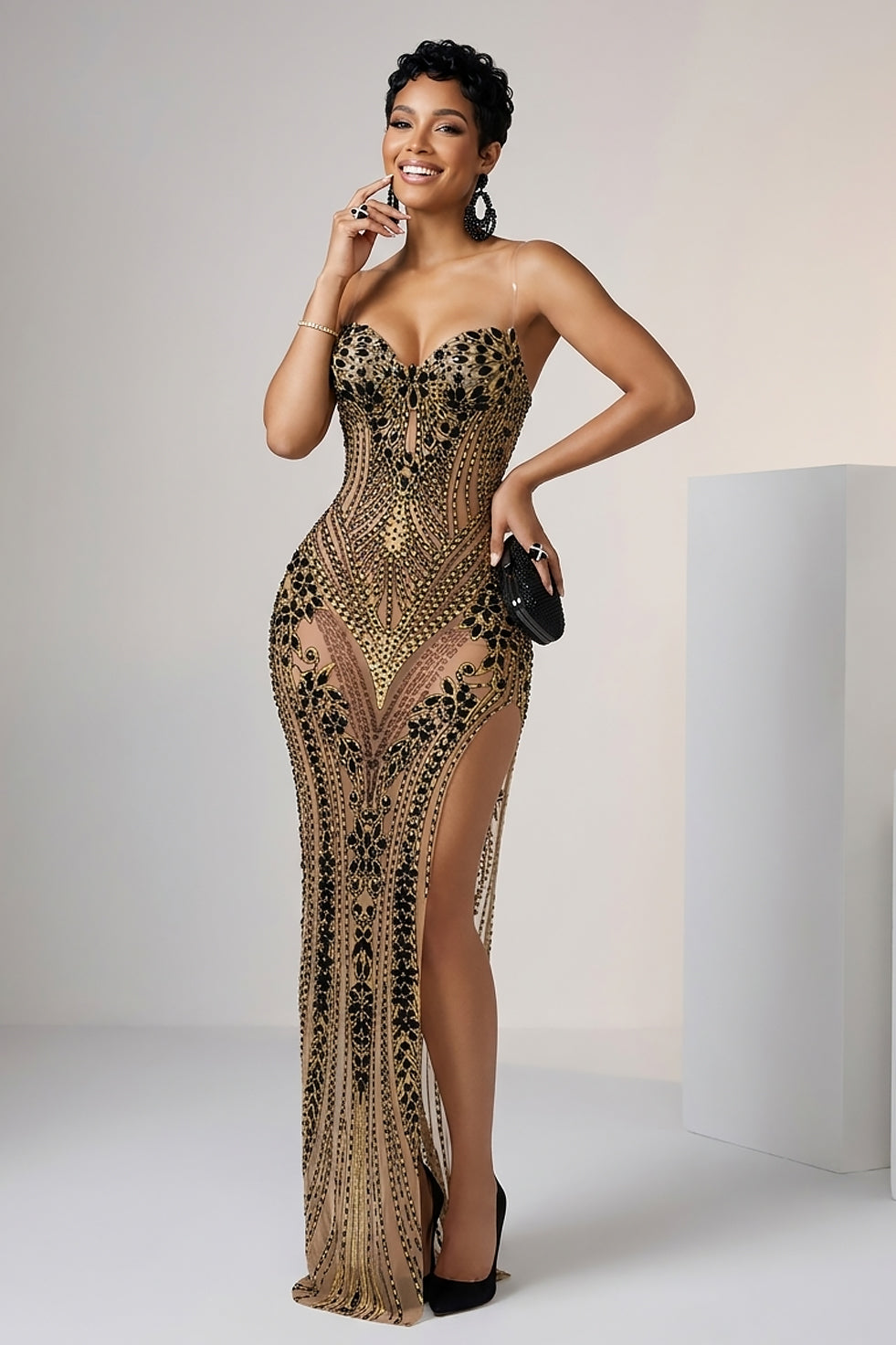Jordyn Black Dress (Pre-Order)