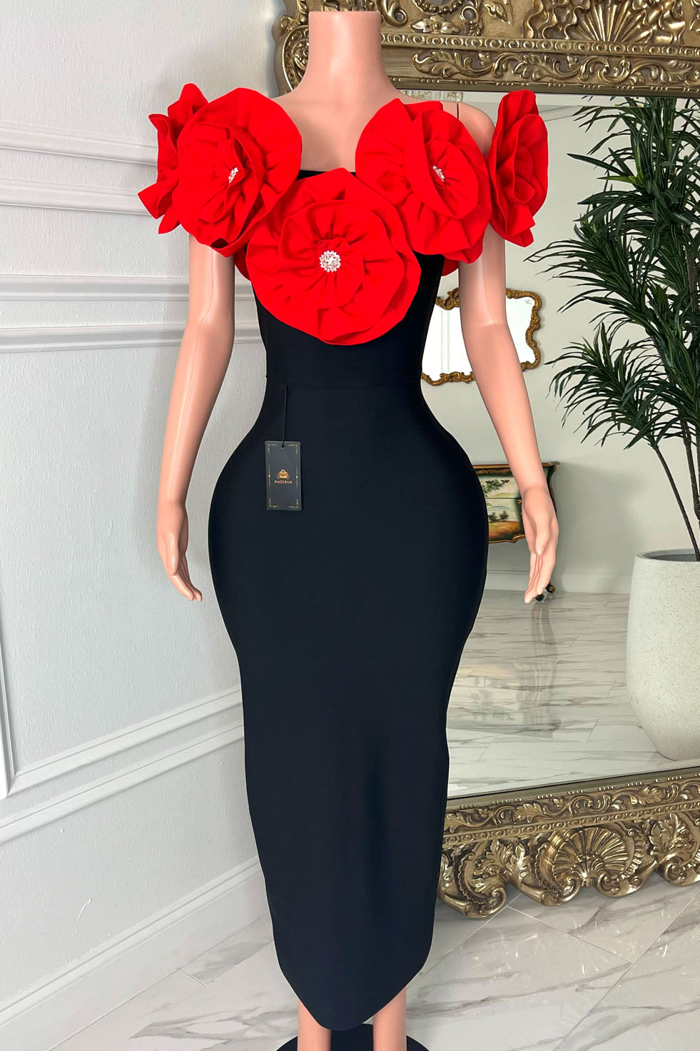 Jan Flower Dress (Ready To Ship)