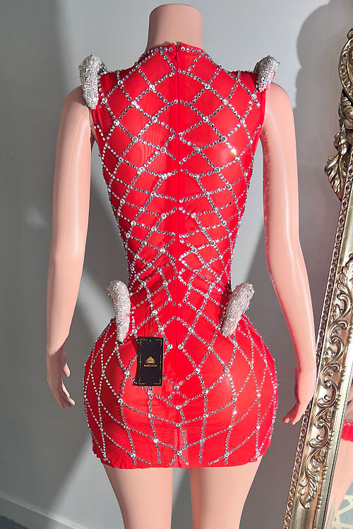 Lilianne Snake Dress (Ready to Ship)